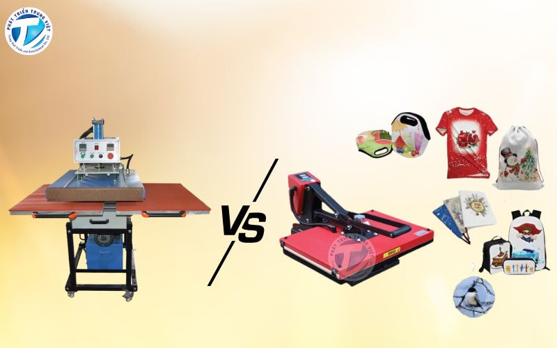 Máy ép nhiệt tự động có thay thế được máy ép thủ công hoàn toàn không?